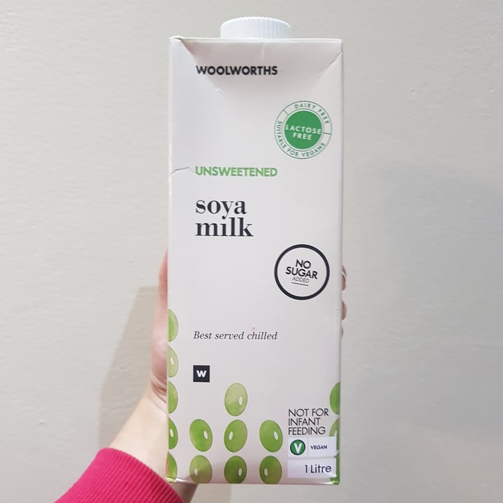 review photo of Woolworths Food Unsweetened Soya Milk shared by @karenhsu on 25 Sep 2021 - review