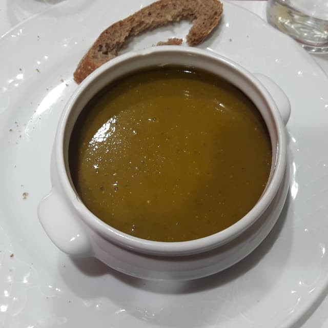 Photo of the dish “Crema de Verduras”