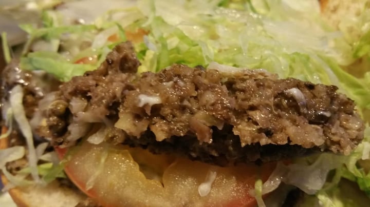 review photo of Original Joe's Restaurant & Bar Mushroom Quinoa Burger shared by @aynsjane on 27 Apr 2018 - review