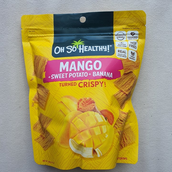 photo of Oh So Healthy! Mango+Sweet Potato+Banana Turned Crispy shared by @zoedsn on  26 Jan 2022 - review