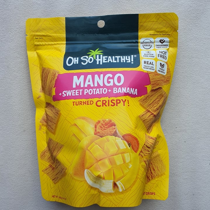 review photo of Oh So Healthy! Mango+Sweet Potato+Banana Turned Crispy shared by @zoedsn on 26 Jan 2022 - review