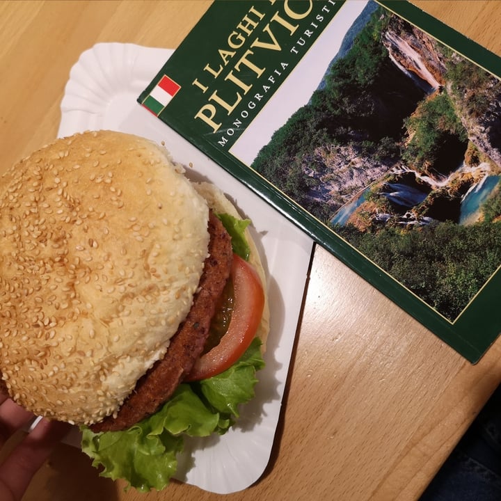 photo of Bistro Kupaliste veganski burger shared by @lindaemecs on  30 May 2022 - review