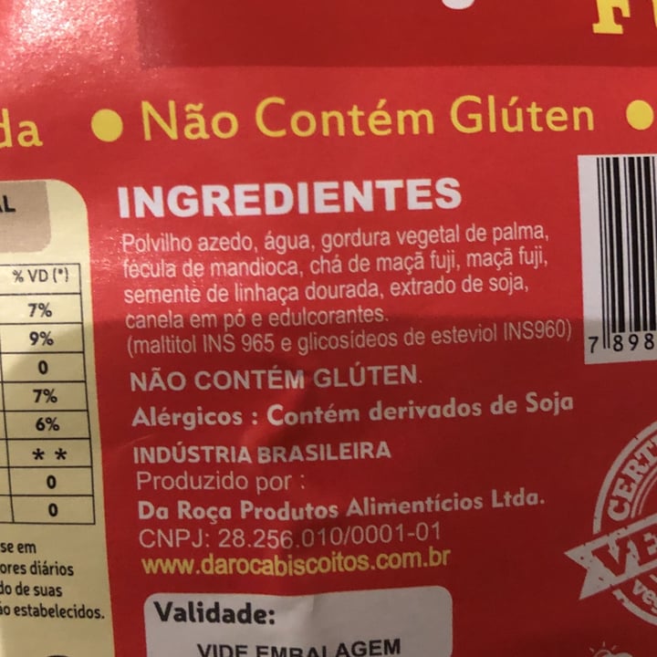 review photo of Da Roça Biscoito Maçã Fuji shared by @ferrovillas on 04 Aug 2022 - review