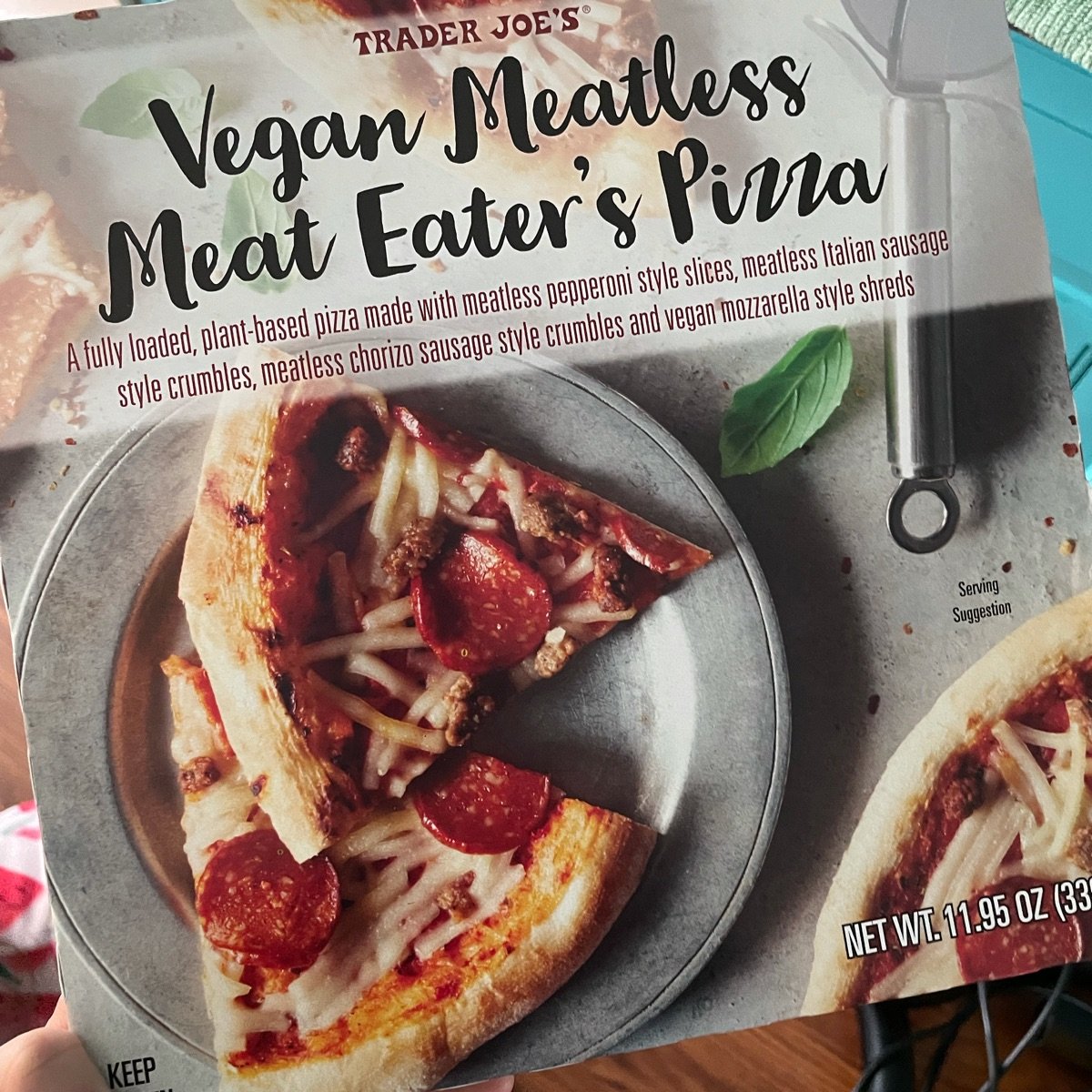 Trader Joe's Vegan meatless meat eaters pizza Reviews