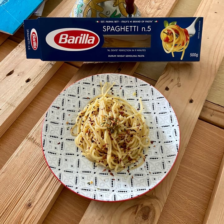 photo of Barilla Spaghetti n.5 shared by @dafnelately on  16 Mar 2021 - review