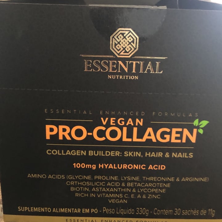 photo of Essential Nutrition Pro Collagen Vegan shared by @jesuseuconfioemvos29 on  02 Nov 2022 - review