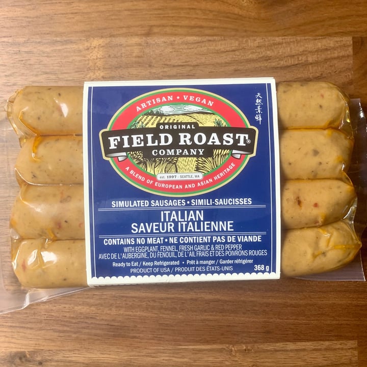 photo of Field Roast Italian Sausage shared by @xdarrenx on  08 Oct 2020 - review