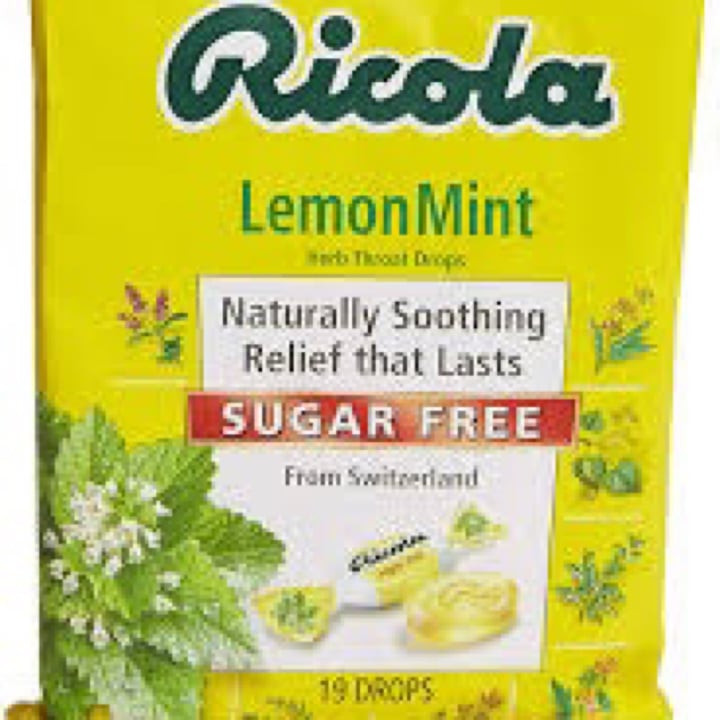 photo of Ricola Lemon Mint Herb Throat Drops shared by @gilliganmungus on  22 May 2022 - review