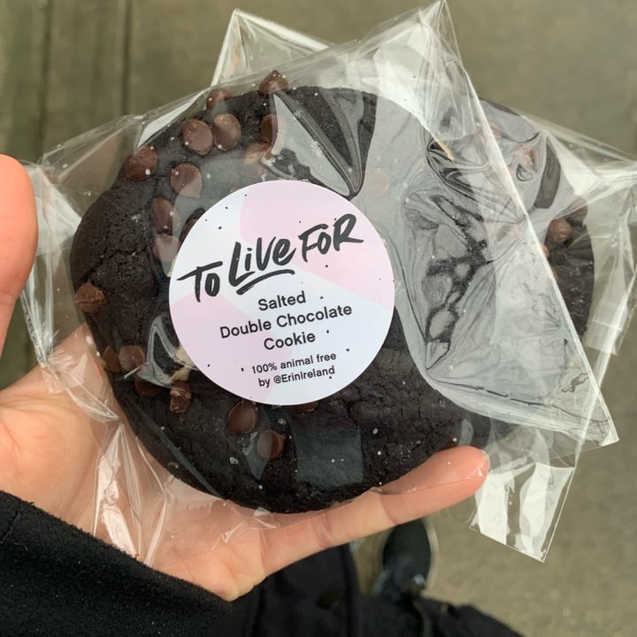 photo of To Live For Salted Double Chocolate Cookie shared by @jjosiespence on  16 Aug 2022 - review