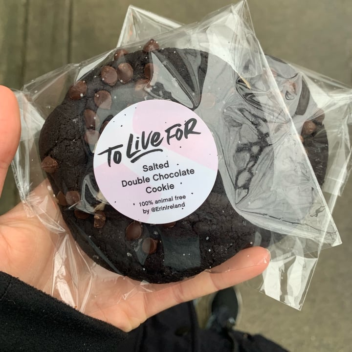 review photo of To Live For Salted Double Chocolate Cookie shared by @jjosiespence on 16 Aug 2022 - review