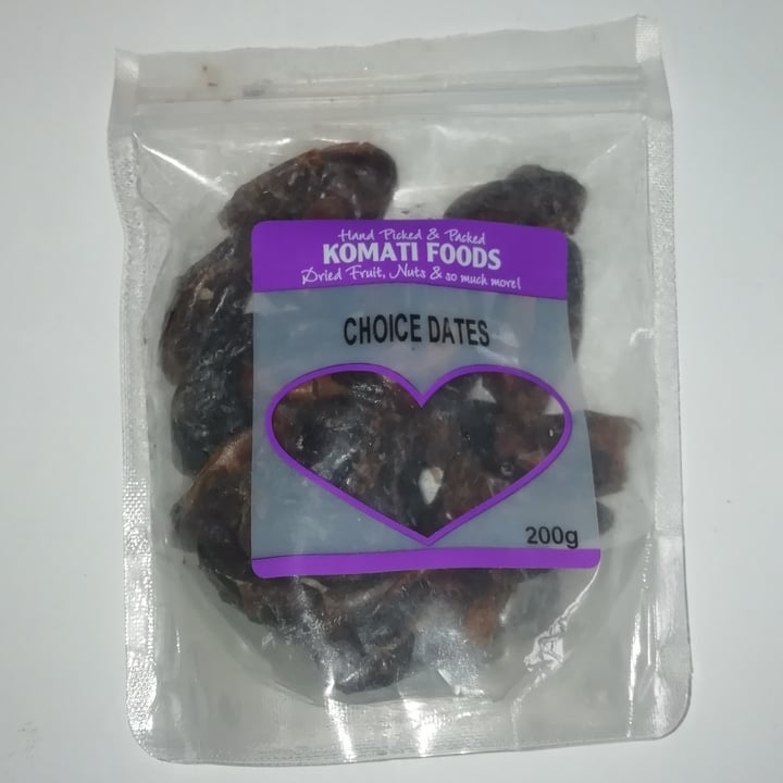 photo of Komati Foods Dates shared by @fezekyo on  20 Mar 2021 - review