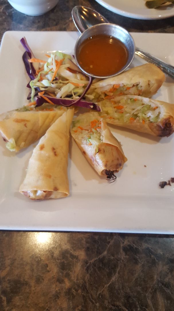 review photo of Chon Thai Food Vegan spring rolls shared by @ssterben on 12 Sep 2019 - review
