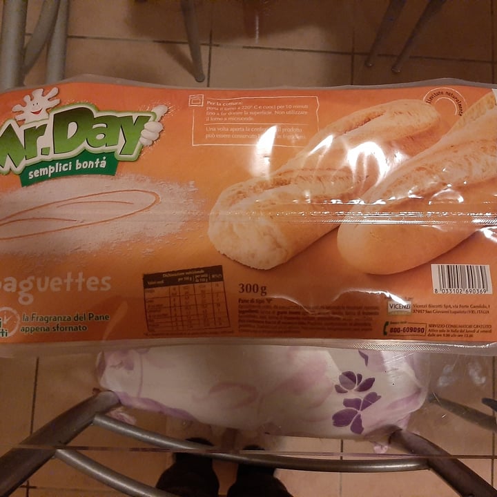photo of Mr. Day Baguettes shared by @saracacciatore on  24 Apr 2022 - review