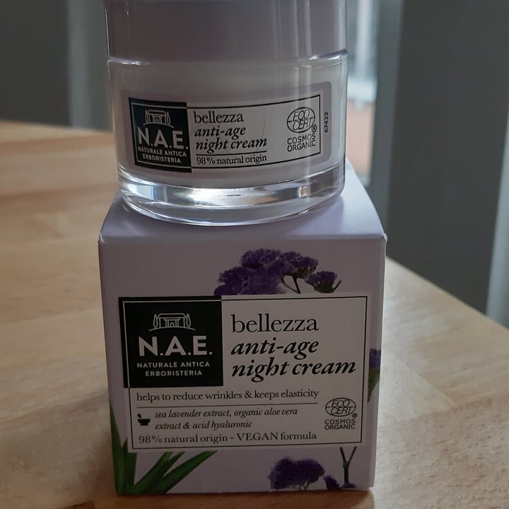 review photo of N.A.E. Naturale Antica Erboristeria Bellezza anti-age night cream shared by @cate88 on 30 Apr 2021 - review