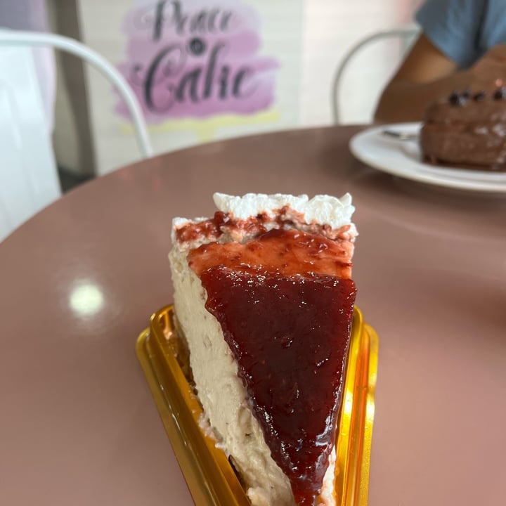 photo of Peace of Cake cheesecake new york shared by @apaulapimentel on  12 Dec 2022 - review