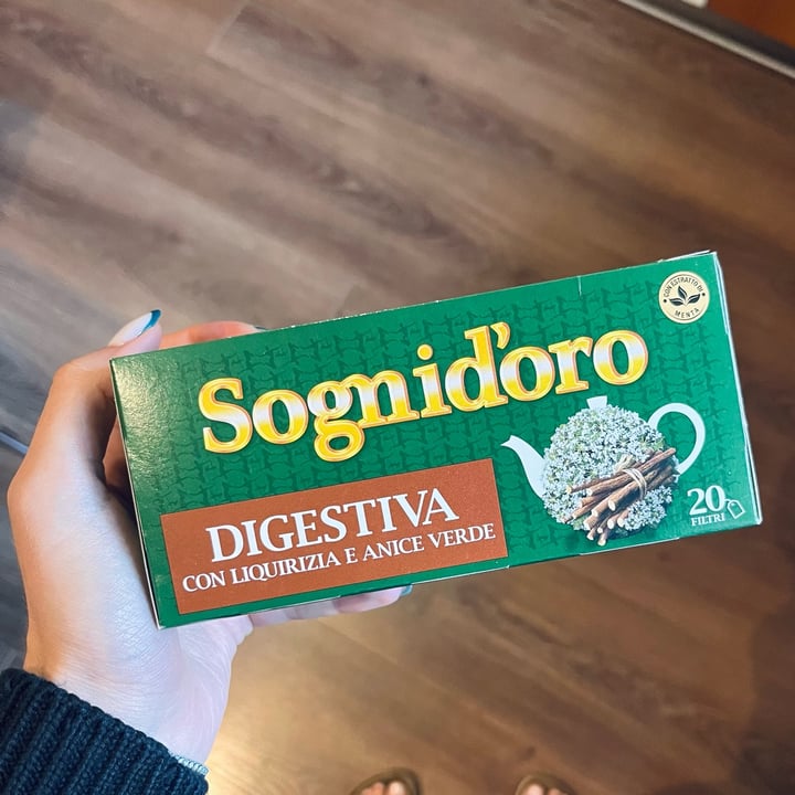 photo of Sognid'oro Digestiva Con Liquirizia E Anice Verde shared by @federicapraderio on  11 Nov 2022 - review