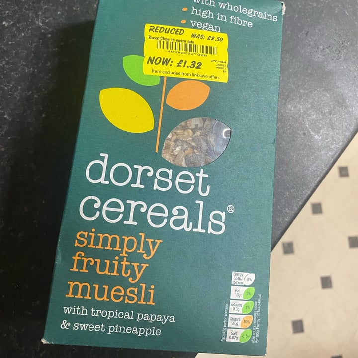 photo of Dorset Cereals Simply Fruity Muesli shared by @meganthevegetable on  21 May 2022 - review