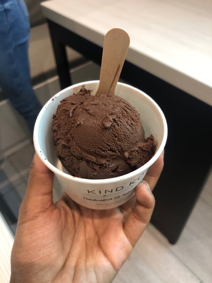 photo of Kind Kones Chocolate Sorbet shared by @alyrauff on  18 Dec 2019 - review