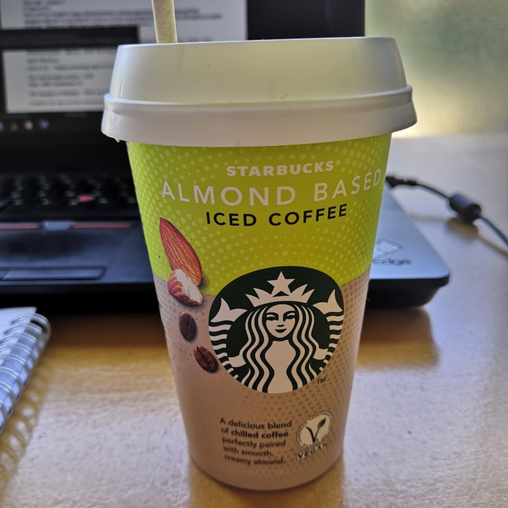 photo of Starbucks Almond Based Iced Coffee shared by @pigsarecutex on  25 Jul 2021 - review