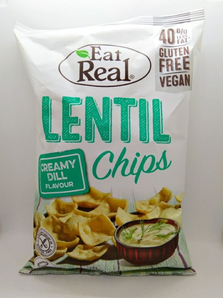 photo of Eat Real Creamy dill lentil chips shared by @choyyuen on  30 Nov 2019 - review