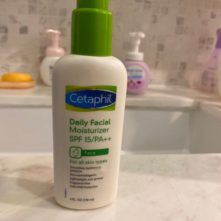 review photo of Cetaphil daily facial moisturizer shared by @letitialiow on 27 Aug 2020 - review