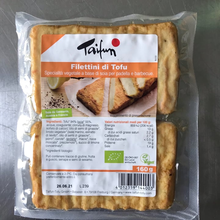 photo of Taifun Filettini di Tofu shared by @silviadelgrosso on  21 Apr 2021 - review