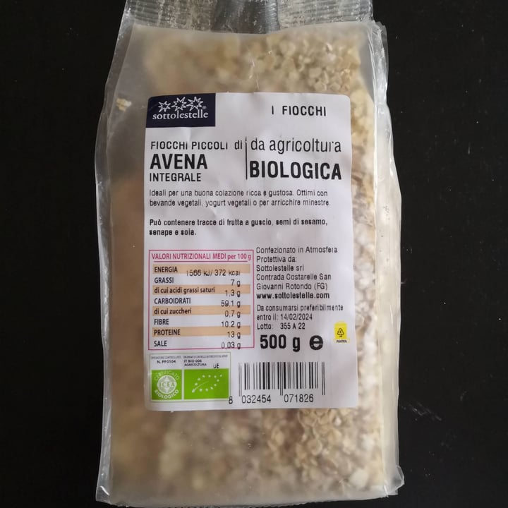 photo of Sottolestelle Fiocchi di Avena Piccoli shared by @ceciliaa on  08 Nov 2022 - review