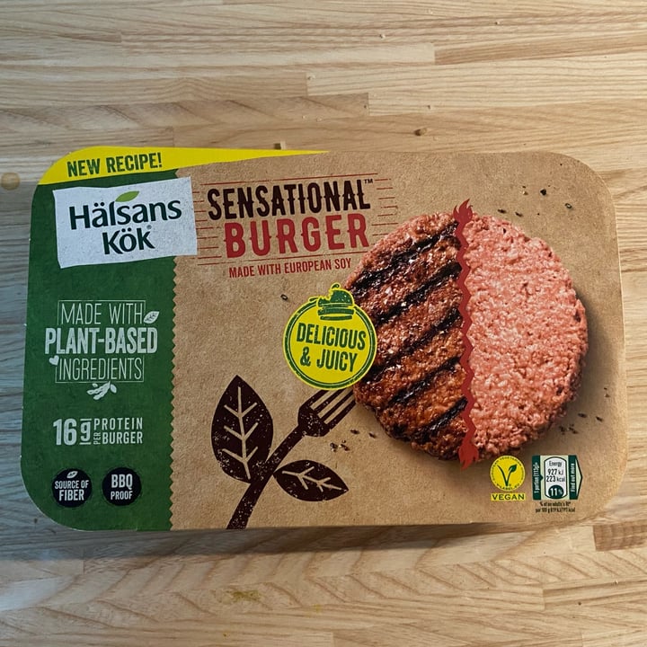 photo of Hälsans kök Sensational burger shared by @arabrab87 on  07 May 2022 - review