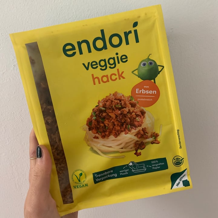 photo of Endori Veggie Hack shared by @veganbypauline on  22 Sep 2021 - review