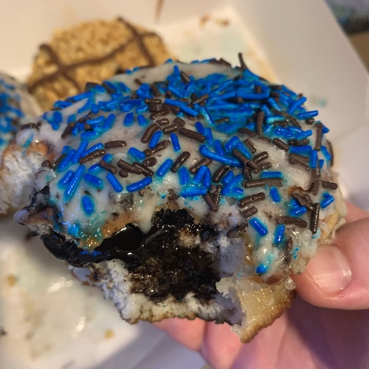 photo of Crave Doughnuts Cookie Monster shared by @fsshealth on  31 Oct 2021 - review