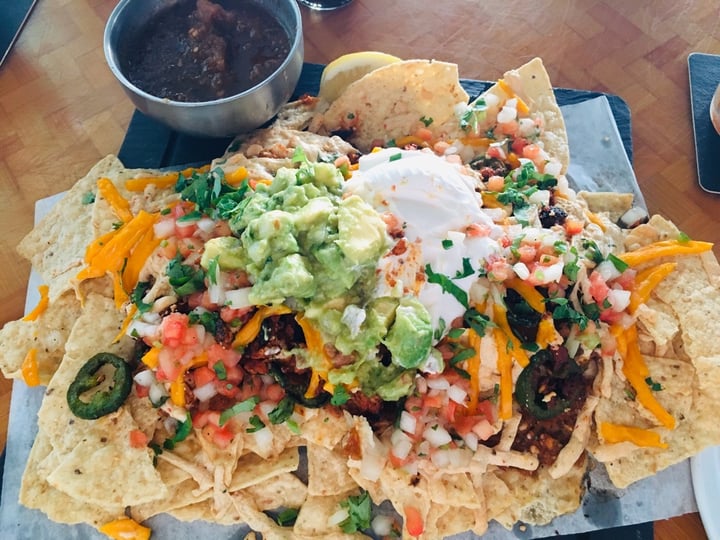 photo of The Reef Bar & Market Grill Vegan Nachos shared by @erinolivari on  02 Jan 2020 - review