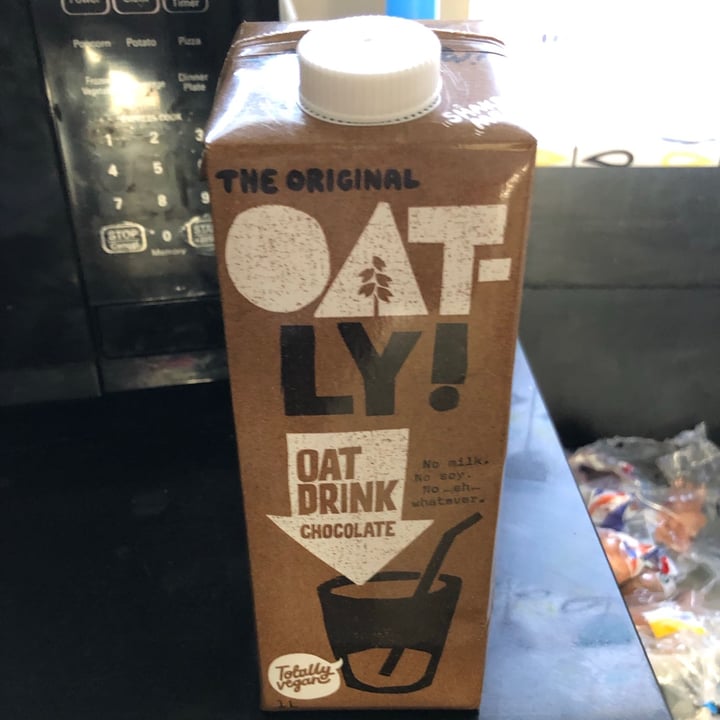 photo of Oatly Oat Drink Chocolate shared by @harveyrandall on  23 Feb 2021 - review