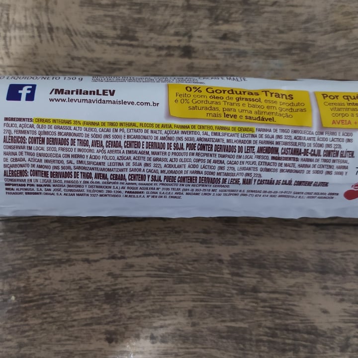 review photo of Marilan Cookies Cacau shared by @albertoj on 12 Sep 2022 - review