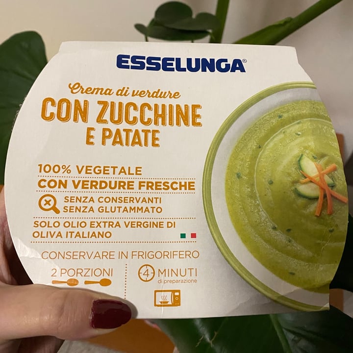 photo of  Esselunga Crema di verdure con zucchine e patate shared by @sharisunflower on  08 Nov 2021 - review