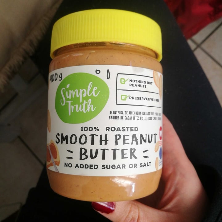 photo of Simple Truth Peanut Butter (Smooth) shared by @ethicallyeverafter on  19 May 2020 - review
