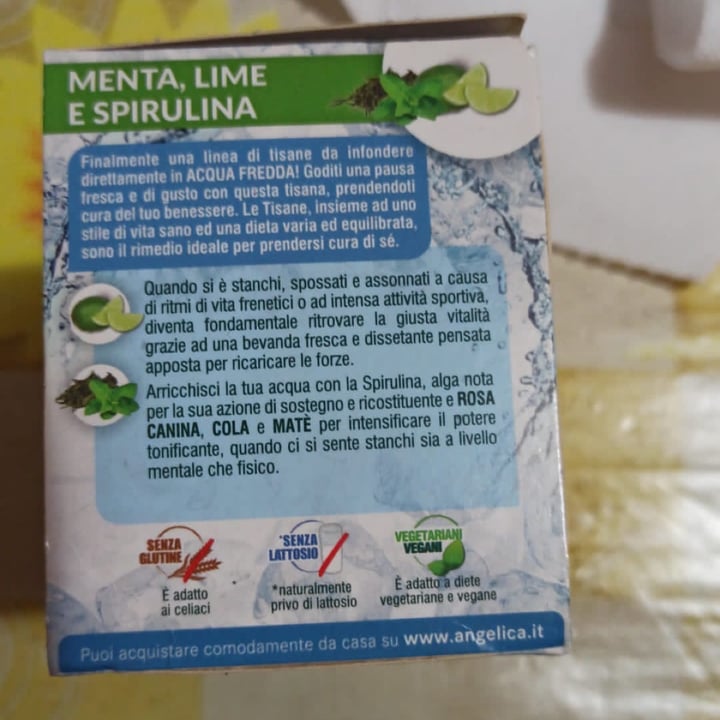 review photo of L'angelica Tisana Menta Lime e Spirulina shared by @fabrizia91 on 21 Apr 2021 - review