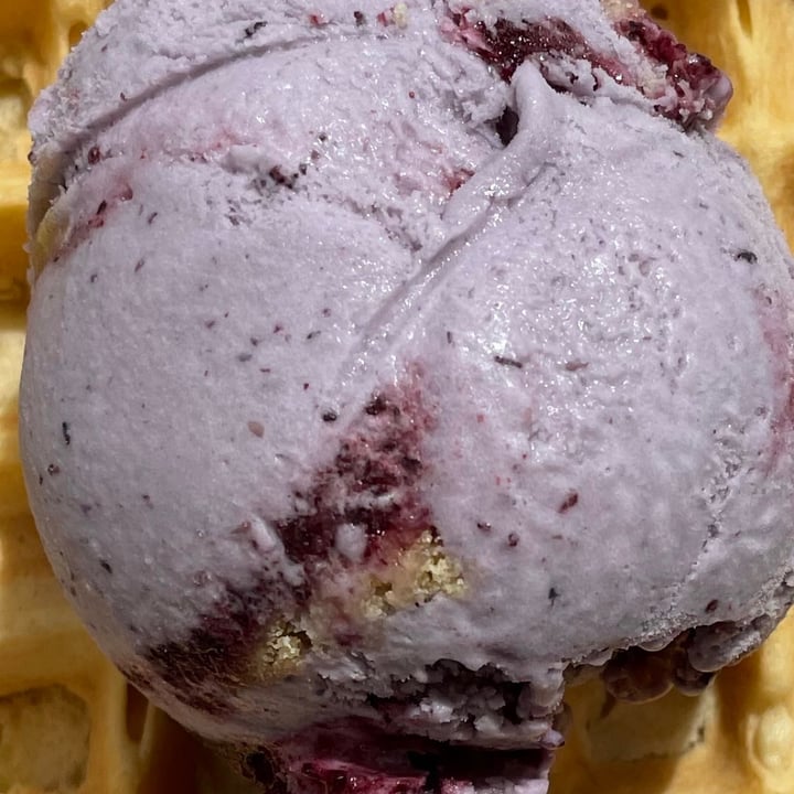 photo of Kristen's Kick-Ass Ice Cream - Heritage Market Blueberry shortcake shared by @thehumblechickpea on  09 May 2021 - review