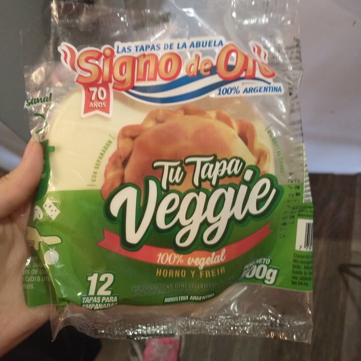 photo of Signo de Oro Tapa De Empanada Veggie shared by @seleneluna on  11 Nov 2021 - review