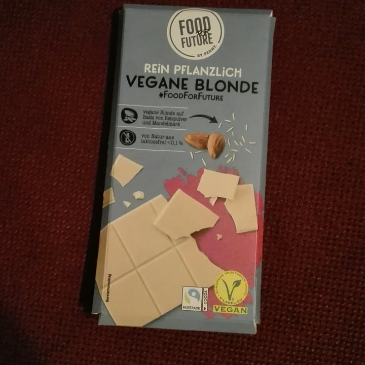 photo of Food For Future Vegane Blonde - Schokolade shared by @lenala on  23 Jun 2021 - review