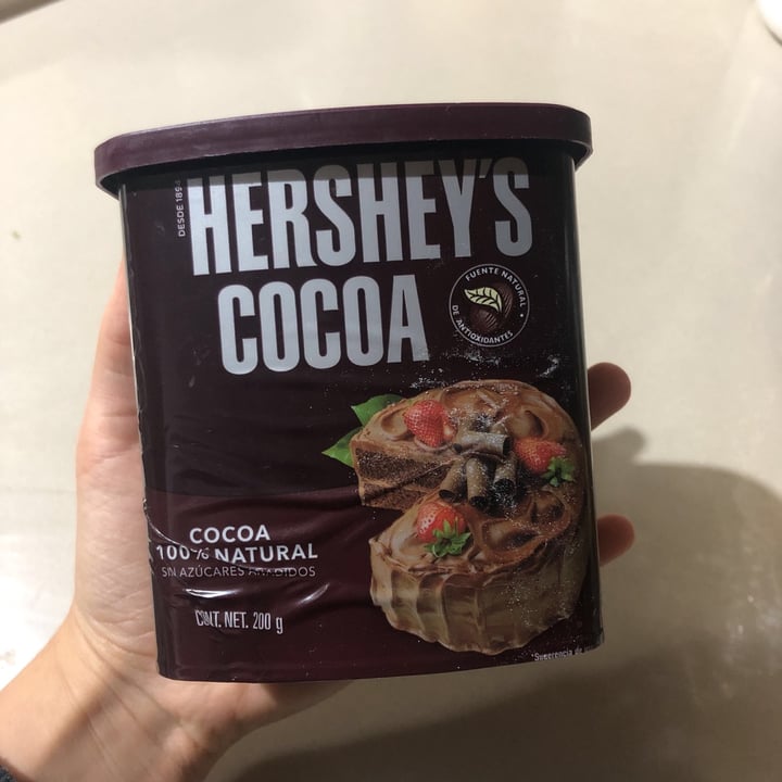 review photo of Hershey's Cocoa 100% Natural Unsweetened Cacao shared by @violeescudero on 26 Mar 2021 - review