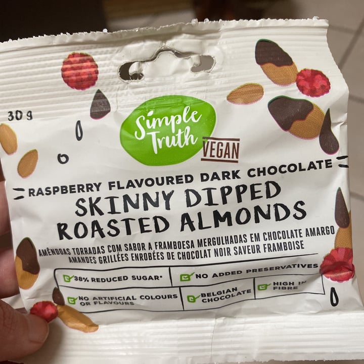review photo of Simple Truth Raspberry chocolate almonds shared by @ymeyer on 24 Aug 2021 - review