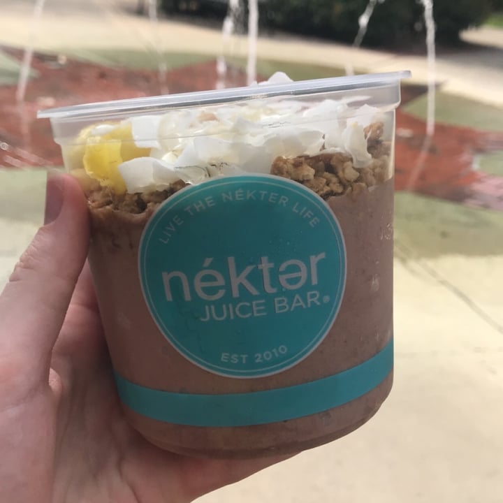 review photo of Nekter Juice Bar Açaí Mango Bowl shared by @kelseymalles on 23 Apr 2021 - review