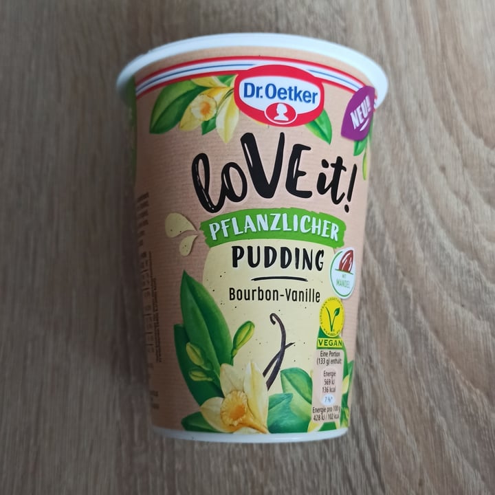 review photo of Dr. Oetker Love it! Pflanzlicher Pudding Bourbon-Vanille shared by @sandra1993 on 13 Jul 2021 - review