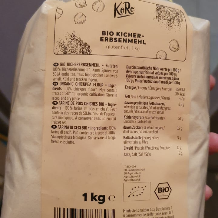 photo of Koro Farina di ceci shared by @ilariafrati on  17 Mar 2022 - review