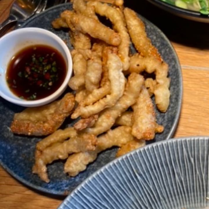 photo of Wagamama Leicester Vegan Chilli ‘Squid’ shared by @georgiagem13 on  27 May 2021 - review