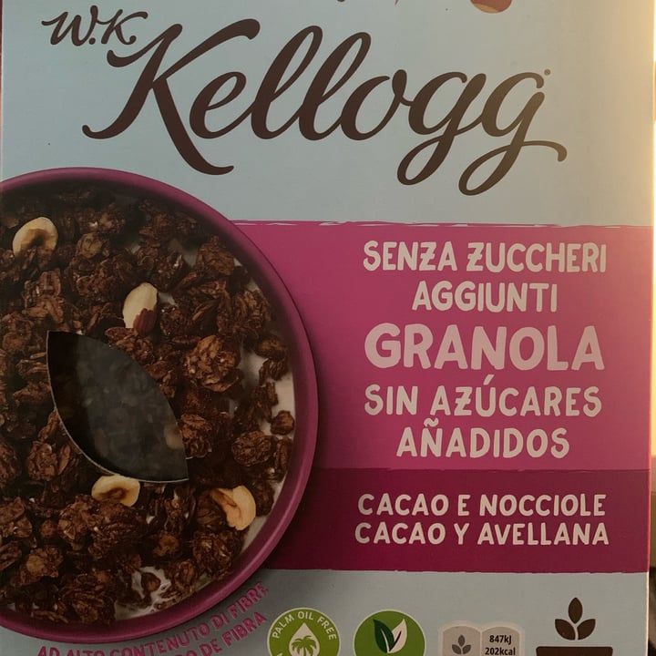 photo of Kellogg Granola cacao e nocciole shared by @ilariamercury on  01 Apr 2022 - review