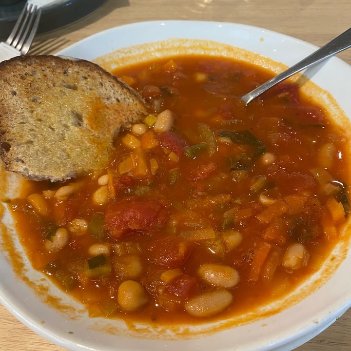 review photo of Woolworths Cafe Menlyn Minestrone soup shared by @ymeyer on 03 Nov 2021 - review