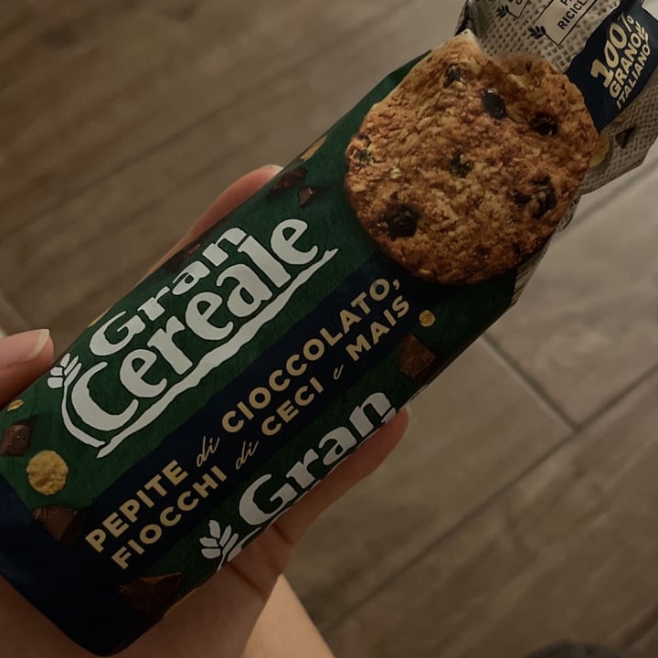 photo of Gran Cereale Biscotti con pepite di cioccolato, fiocchi di ceci e mais shared by @oketipoketi on  16 Jul 2022 - review