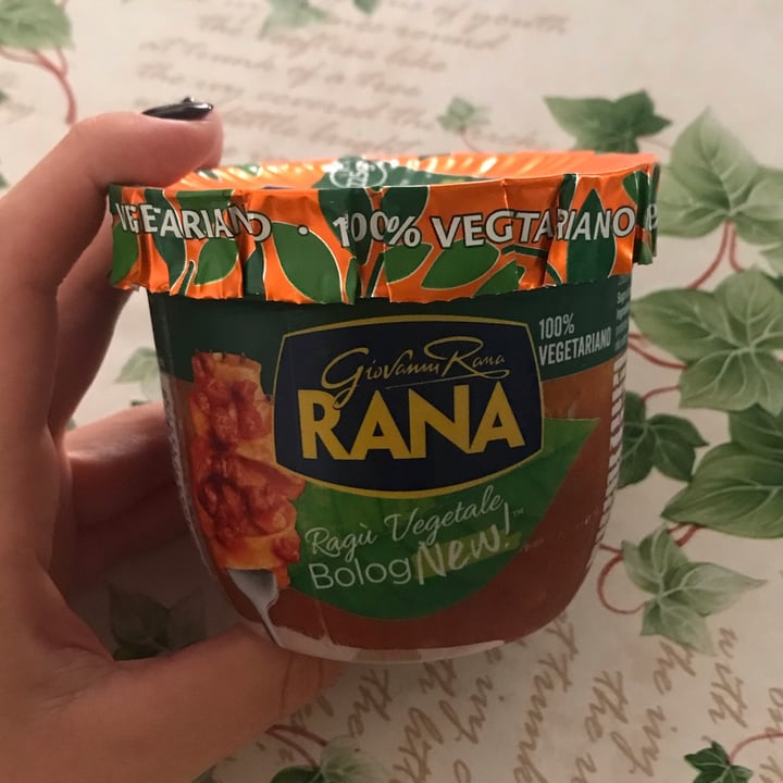 review photo of Giovanni Rana Ragù Vegetale Bolognew shared by @chiaracatarci on 08 Sep 2022 - review