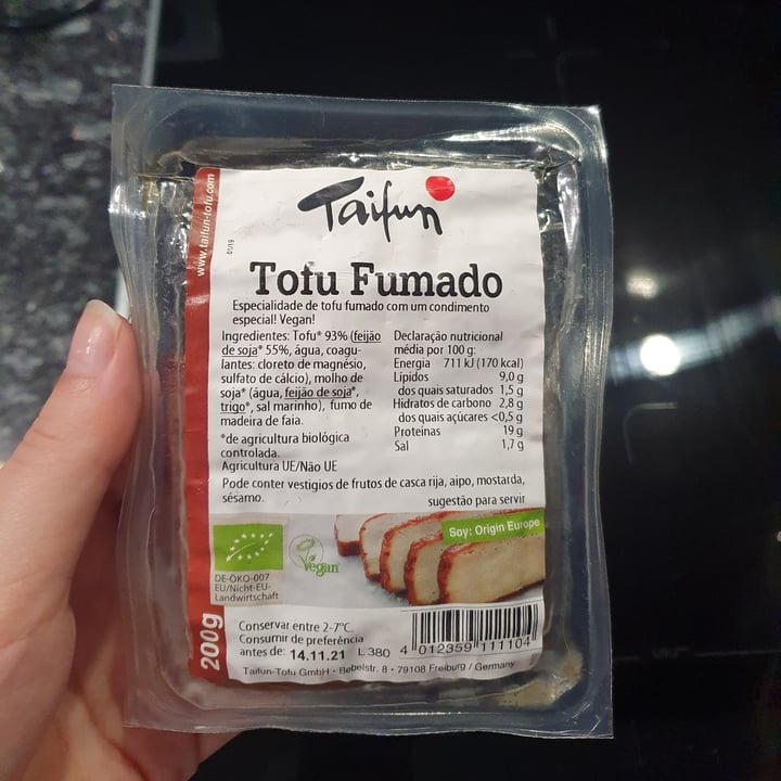 photo of Taifun Tofu Fumado shared by @beafferreira on  18 Sep 2021 - review